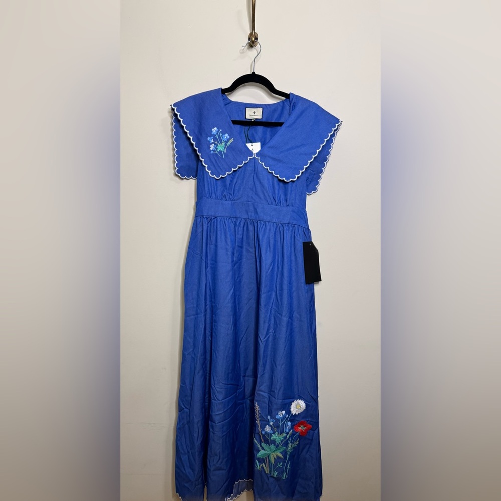 Tuckernuck Chambray Davis Dress - Picture 6 of 8